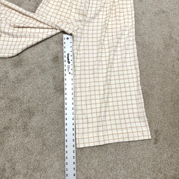 Anthropologie elevenses 14 linen embroidered pleated culottes P3 2925 - Picture 3 of 11